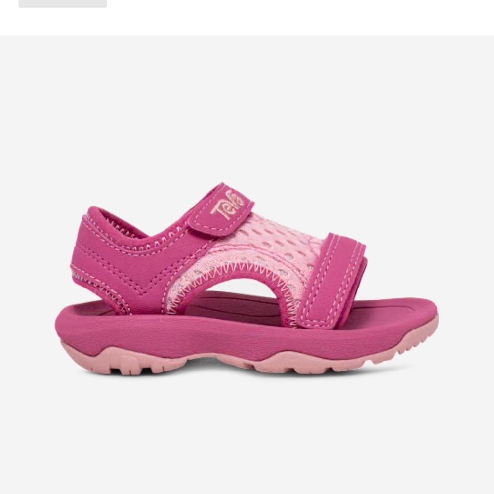 Teva Girls' Two-Tone Pink Open-Toe Sport Sandals